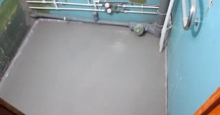 Наливной пол в туалете Качканар, цена от 865 руб.